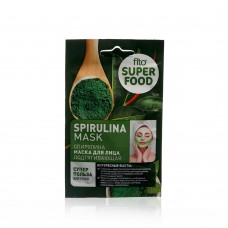 Маска д/лица 10мл Подтягивающая Спирулина серии SuperFood