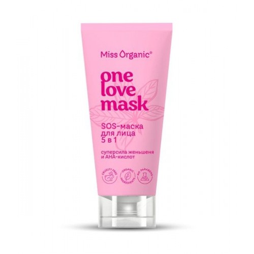 Маска д/лица 5 в 1 SOS 50мл Miss Organic