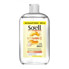 Мицеллярная вода витаминизированная 600мл SOELL Professional