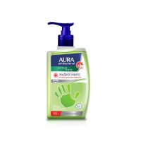 AURA Antibacterial Жидкое мыло с антибакб эффектом Active Herb Чайное дерево флакон/дозатор 500 мл