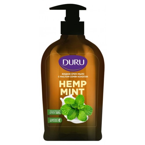 ДУРУ жидкое мыло 300мл Hemp Mint с маслом семян Конопли