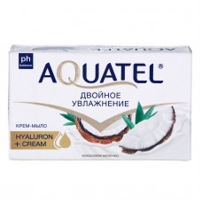 Aquatel Крем-мыло 90гр Кокосовое молочко
