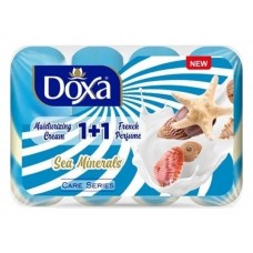 DOXA Мыло твердое 1+1 МОРСКИЕ МИНЕРАЛЫ 4х80г