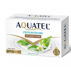 Aquatel Крем-мыло 90гр Зеленый чай и матча
