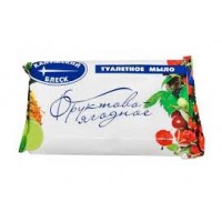 Мыло туалетное 90гр Фруктово-ягодное в упаковке
