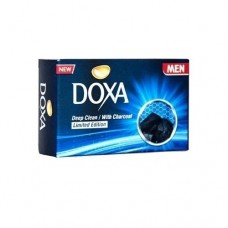 DOXA Мыло твердое мужское с углем, в коробке, 90г