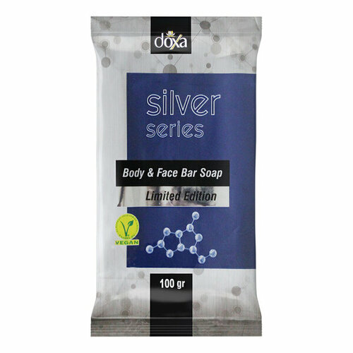 DOXA Мыло твердое кусковое SILVER 100г