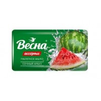 Весна Ассорти мыло туалетное 90гр Сочный арбуз
