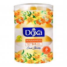 DOXA Мыло твердое ТЕПЛОТА 4х100г (пластик. упак желтый)