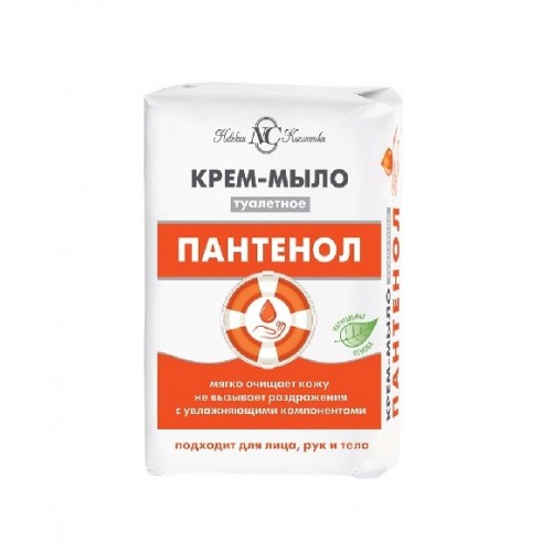 Крем-мыло туалетное 90гр Пантенол