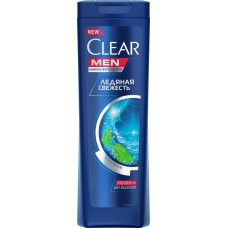 CLEAR шампунь 400мл лед свежести с ментолом мужской (арт 68825103)