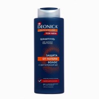 Deonica Защита от потери волос шампунь муж, 380 мл