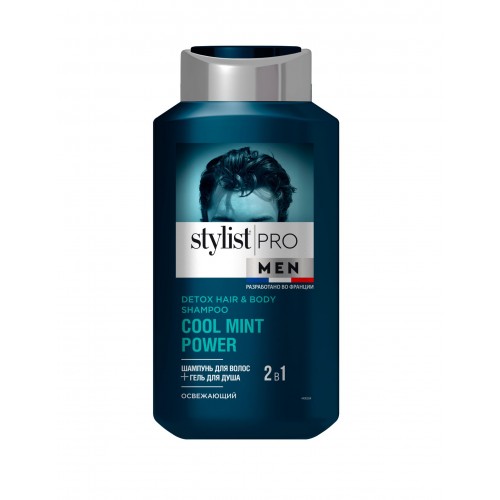 Шампунь+Гель д/душа 2в1 400мл STYLIST PRO MEN