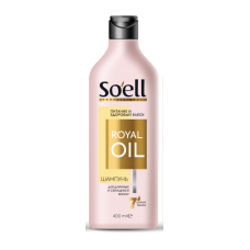 SOELL шампунь для волос Питание и здоровый блеск OIL NUTRITIVE 400мл