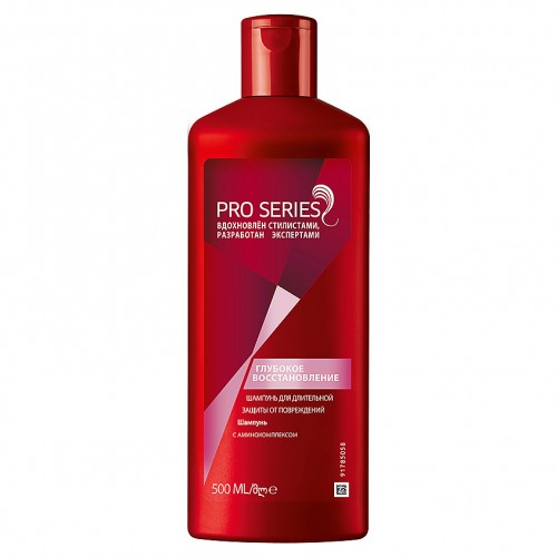 PRO SERIES Шампунь для длительной защиты от повреждений Глубокое восстановление 500мл SKU
