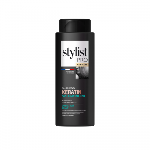 Шампунь д/волос Кератиновый Эффектный объём STYLISTPRO Haer care 280мл (20