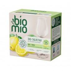 BioMio Таблетки для посудомоечной машины 25шт/10гр Бергамот и юдзу BIO-TABS RU-CIS(23)+UZ/AZ/BY