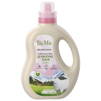 BioMio гель для стирки 900мл деликатных тканей BIO-LAUNDRY GEL DELICATES