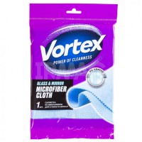 VORTEX Салфетка из микофибры для стекол и зеркал 1шт