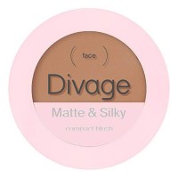 Divage Румяна компактные Matte & Silky Compact Blush № 02