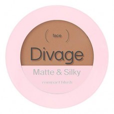 Divage Румяна компактные Matte & Silky Compact Blush № 02