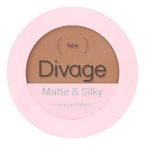 Divage Румяна компактные Matte & Silky Compact Blush № 02