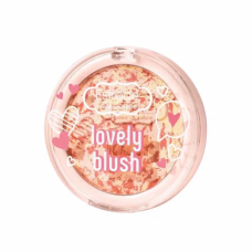Эстрада Румяна компактные Lovely Blush 202 сочный персиковый