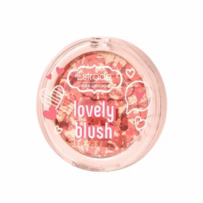 Эстрада Румяна компактные Lovely Blush 203 насыщенно розовый