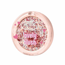 Эстрада Румяна компактные Lovely Blush 204 деликатный розово-лиловый