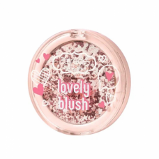 Эстрада Румяна компактные Lovely Blush 205 нюдовый бежево-розовый