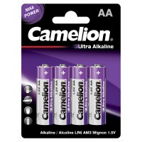 Батарейка пальчик LR6-ВP4 Ultra цена за 4шт (блистер) Camelion  НОВИНКА!!