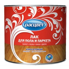 Лак Расцвет для пола и паркета алкидный 1,9кг