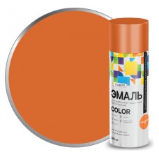 Эмаль аэрозольная универсальная, Лакра Color, оранжевый