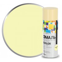 Эмаль аэрозольная универсальная, Лакра Color, кремовый