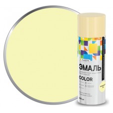 Эмаль аэрозольная универсальная, Лакра Color, кремовый