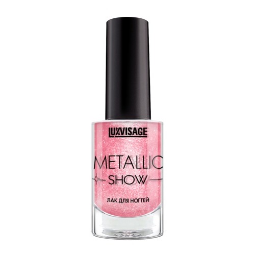 Лак для ногтей LUXVISAGE Metallic Show 308 Малиновый рассвет