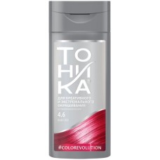 Тоника Оттеночный бальзам для волос т.4.6 Алый Ruby Red 150мл Color Evolution