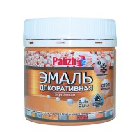Краска (эмаль) декоративная,акриловая 150гр., серебро,№91  Palizh