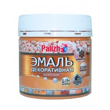 Краска (эмаль) декоративная,акриловая 150гр., серебро,№91  Palizh