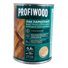 Лак паркетный быстросохнущий алкидно-уретановый глянцевый, 0, 7кг. 6272