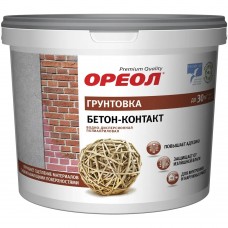 Грунтовка БЕТОН-КОНТАКТ вод.диспер.для наруж.и внутр.работ ОРЕОЛ 6 кг.