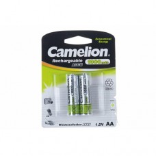 Аккумулятор пальчик АА-1000mAh Ni-Cd BL-2, 1.2В Camelion цена за 2 шт
