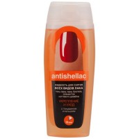 Жидкость для снятия лака Аntishellac 110мл Укрепление/уход с глицерином и кальцием