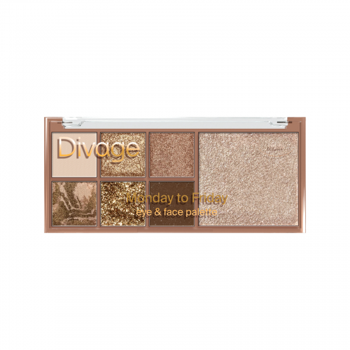 Divage Мультифункциональная Палетка Для Лица Monday To Friday Ж