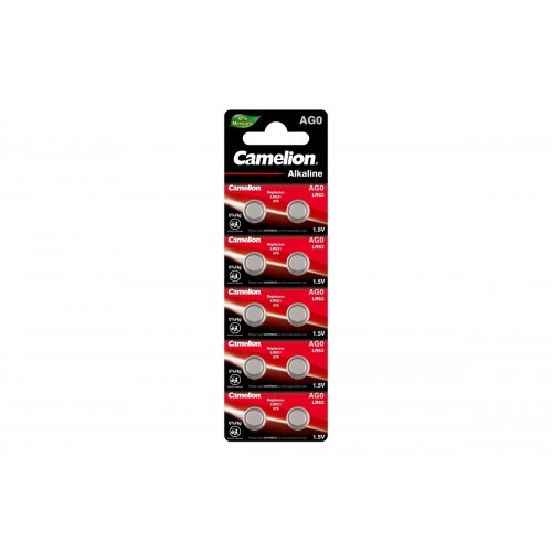 Батарейка для часов G0 BL-10 Mercury Free AG0-BP10 0%Hg 379A/LR521/Camelion цена за 10 шт