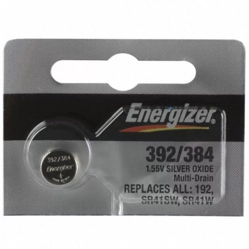 Батарейка ENERGIZER Silver Oxide 392-384MZ.Z2 SO для часов, Цена за 10шт.