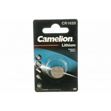 Батарейка литьевая CR1620-BL1 (CR1620-BP1, 3V) цена за 1шт Camelion