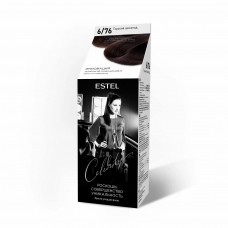 Краска-уход без аммиака ESTEL CELEBRITY 6/76 Горький шоколад