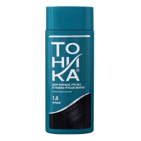 Тоника Оттеночный бальзам для волос т.1.0 Чёрный 150мл Бренд№1
