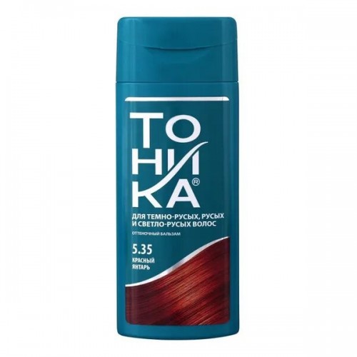 Тоника Оттеночный бальзам для волос т.5.35 Красный янтарь 150мл Бренд№1